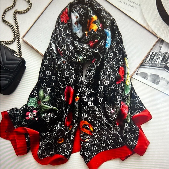 youzey Accessories - Floral Fashion Scarf